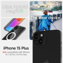 Spigen Ultra Hybrid Mag pouzdro s MagSafe pro iPhone 15 Plus - bílé