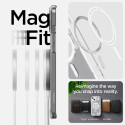 Spigen Ultra Hybrid Mag pouzdro s MagSafe pro iPhone 15 Plus - bílé (Zero One design)