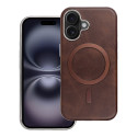 Pouzdro GENTLEMAN MAG COVER iPhone 16 PRO - hnědá