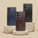 Kryt GENTLEMAN MAG COVER pro Samsung A57 - tmavě modrý