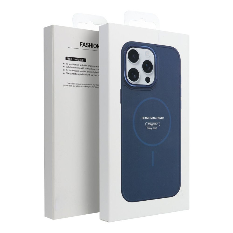 Kryt FRAME MAG COVER pro Samsung A56 - tmavě modrý