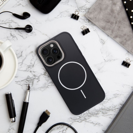 Kryt FRAME MAG COVER pro iPhone 12 mini – černý