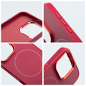 Kryt FRAME MAG COVER pro iPhone 14 - magenta (MagSafe)
