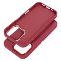 Kryt FRAME MAG COVER iPhone 13 – purpurový