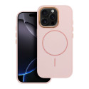 Kryt Frame Mag Cover iPhone 15 Pro Max - pudrově růžový