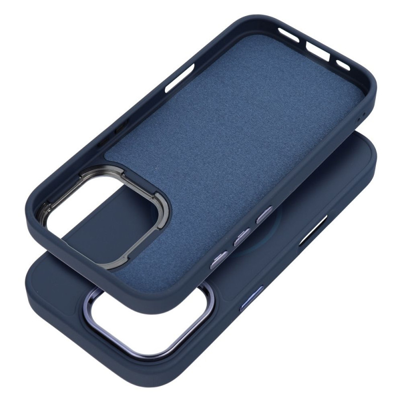 Kryt FRAME MAG COVER pro iPhone 17 - tmavě modrý