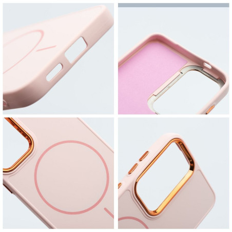 Kryt FRAME MAG COVER pro Samsung S26+ - pudrově růžový