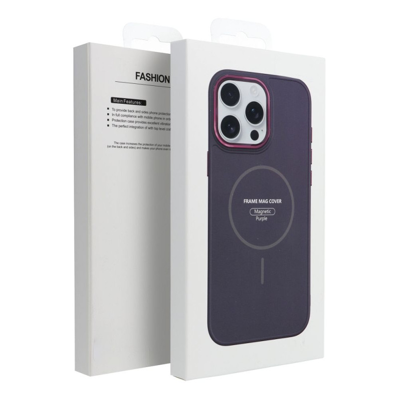Kryt CASE FRAME MAG COVER pro Samsung S26 ULTRA - fialová (MagSafe)
