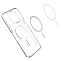Spigen Ultra Hybrid Mag pouzdro s MagSafe pro iPhone 15 Pro - čiré matné