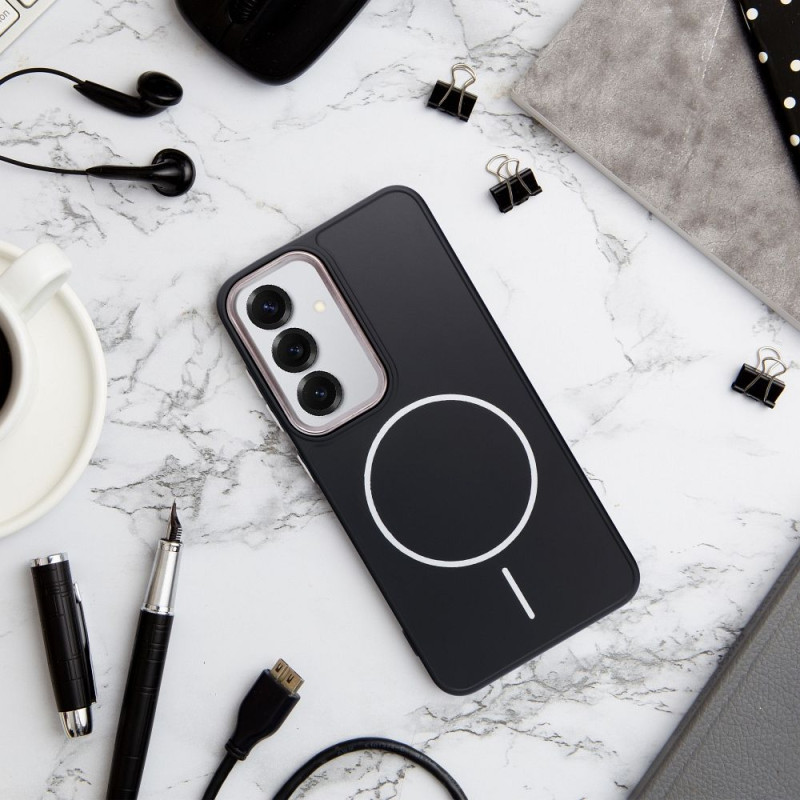 Kryt A37 Frame Mag Cover pro Samsung A37 - černý