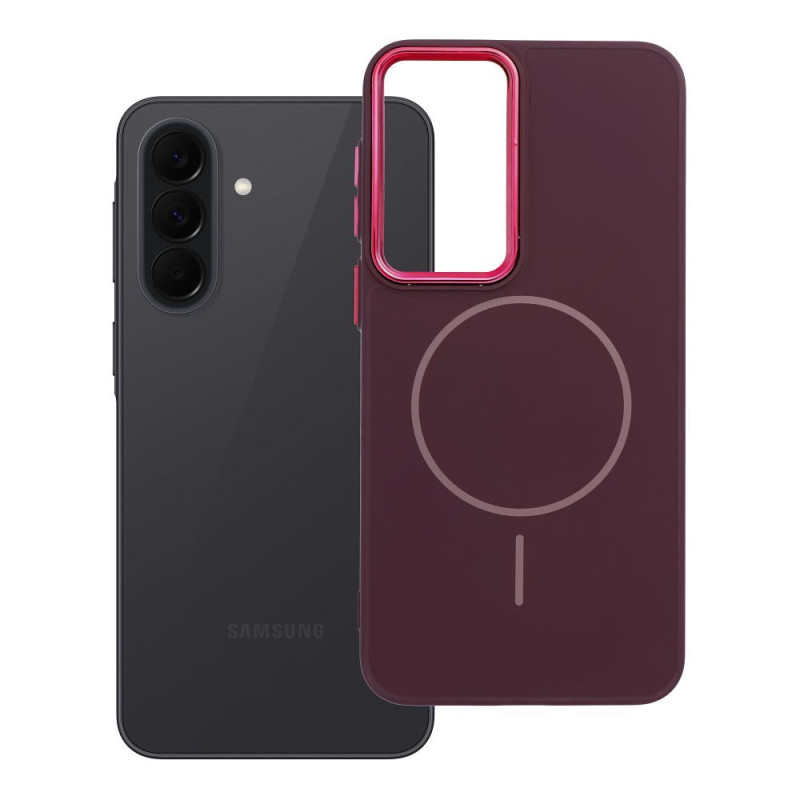 Kryt FRAME MAG COVER pro Samsung A37 - fialová