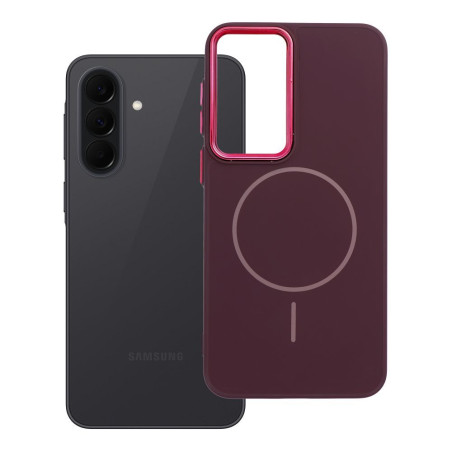 Kryt FRAME MAG COVER pro Samsung A37 - fialová