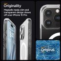Spigen Ultra Hybrid Mag pouzdro s MagSafe pro iPhone 15 Pro - čiré matné