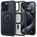 Spigen Ultra Hybrid Mag pouzdro s MagSafe pro iPhone 15 Pro - průhledné černé