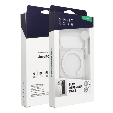 Kryt Roar SLIM DEFENDER iPhone 17 Air MagSafe transparentní