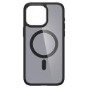 Spigen Ultra Hybrid Mag pouzdro s MagSafe pro iPhone 15 Pro - průhledné černé