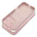 Kryt pro iPhone 15 – powder pink (MagSafe)