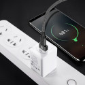 BASEUS CATJQ-A01 Redukce OTG USB-A na USB-C až 2,4A, hliníková, černá