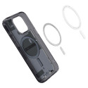 Spigen Ultra Hybrid Mag pouzdro s MagSafe pro iPhone 15 Pro - tmavě šedé (Zero One design)