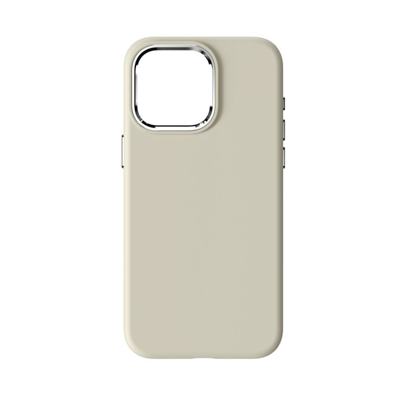 Kryt Forcell F-PROTECT Frame Premium pro iPhone 15 PRO MAX - antique white