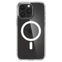 Spigen Ultra Hybrid Mag pouzdro s MagSafe pro iPhone 15 Pro Max - čiré matné