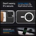 Spigen Ultra Hybrid Mag pouzdro s MagSafe pro iPhone 15 Pro Max - čiré matné