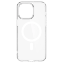 Spigen Ultra Hybrid Mag pouzdro s MagSafe pro iPhone 15 Pro Max - čiré matné
