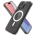 Spigen Ultra Hybrid Mag pouzdro s MagSafe pro iPhone 15 Pro Max - čiré matné
