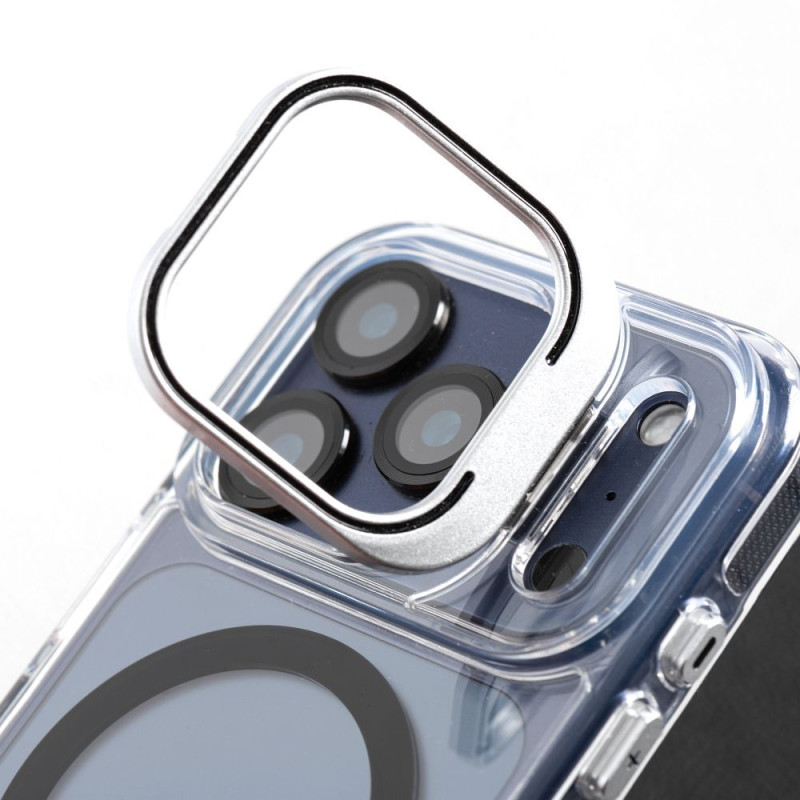 Kryt LENS MAG COVER pro iPhone 15 - bílá
