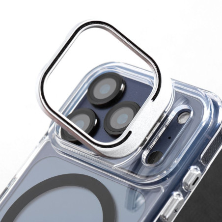 Kryt LENS MAG COVER pro iPhone 15 Pro Max - bílá