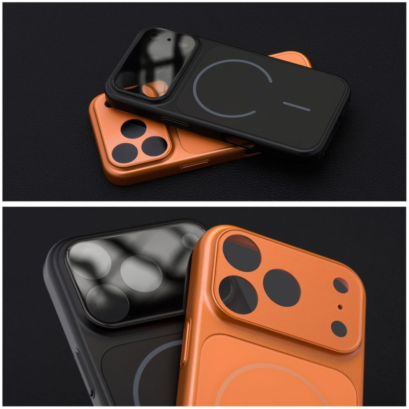Kryt MAKE 17 pro iPhone 17 - oranžový (MagSafe)