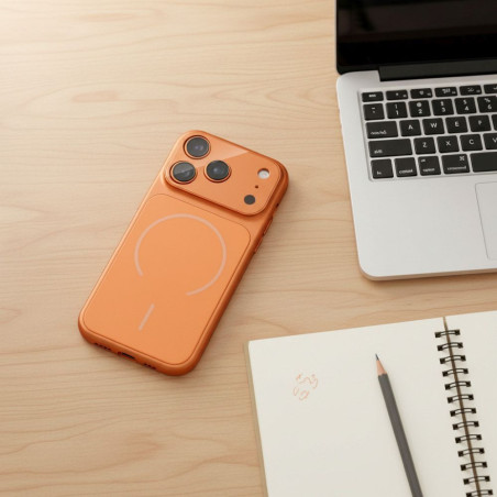 Kryt MAKE 17 MagSafe pro iPhone 11 - oranžová