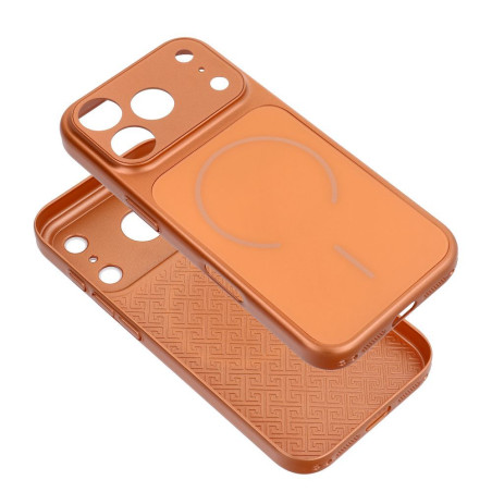 Kryt MAKE 17 iPhone 14 Pro Max - oranžový MagSafe