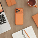 Kryt MAKE 17 iPhone 14 Pro Max - oranžový MagSafe