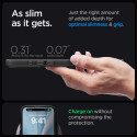 Spigen Ultra Hybrid Mag pouzdro s MagSafe pro iPhone 15 Pro Max - průhledné černé