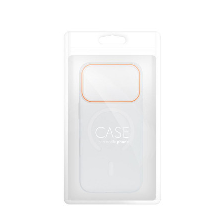 Kryt GO ORANGE pro iPhone 17 – transparentní