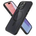 Spigen Ultra Hybrid Mag pouzdro s MagSafe pro iPhone 15 Pro Max - průhledné černé