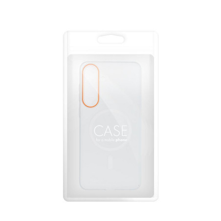 Kryt GO ORANGE MagSafe Samsung S26 PLUS - průhledný