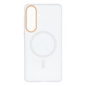 Kryt GO ORANGE MagSafe Samsung S26 PLUS - průhledný