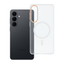 Kryt GO ORANGE MagSafe Samsung S26 PLUS - průhledný