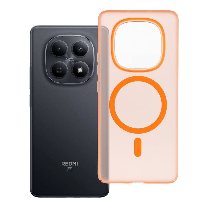 Kryt GO ORANGE MAG COVER pro Xiaomi Redmi Note 15 4G - kosmicky oranžová