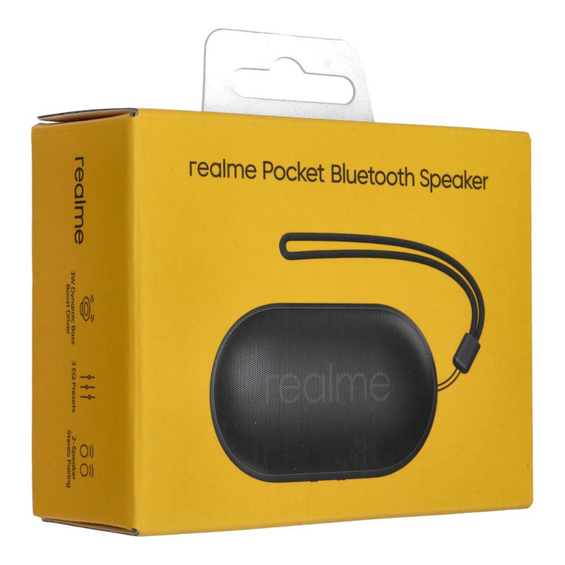 Bezdrátový reproduktor Realme POCKET pro zařízení - šedý