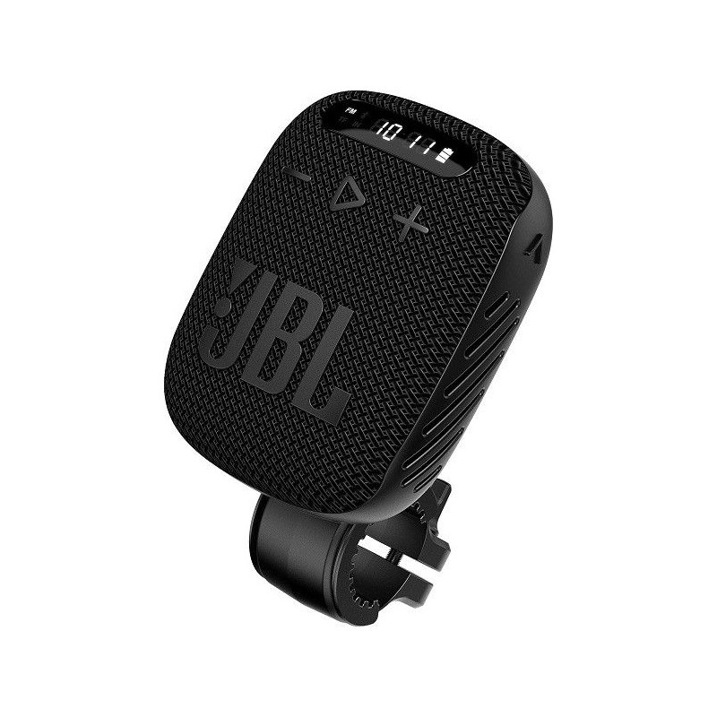 Bezdrátový reproduktor JBL WIND 3 s držákem na řídítka pro zařízení - černý