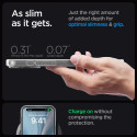 Spigen Ultra Hybrid Mag pouzdro s MagSafe pro iPhone 15 Pro Max - šedé