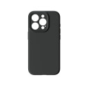 Kryt Forcell F-PROTECT Rubber Premium iPhone 15 Pro - černý