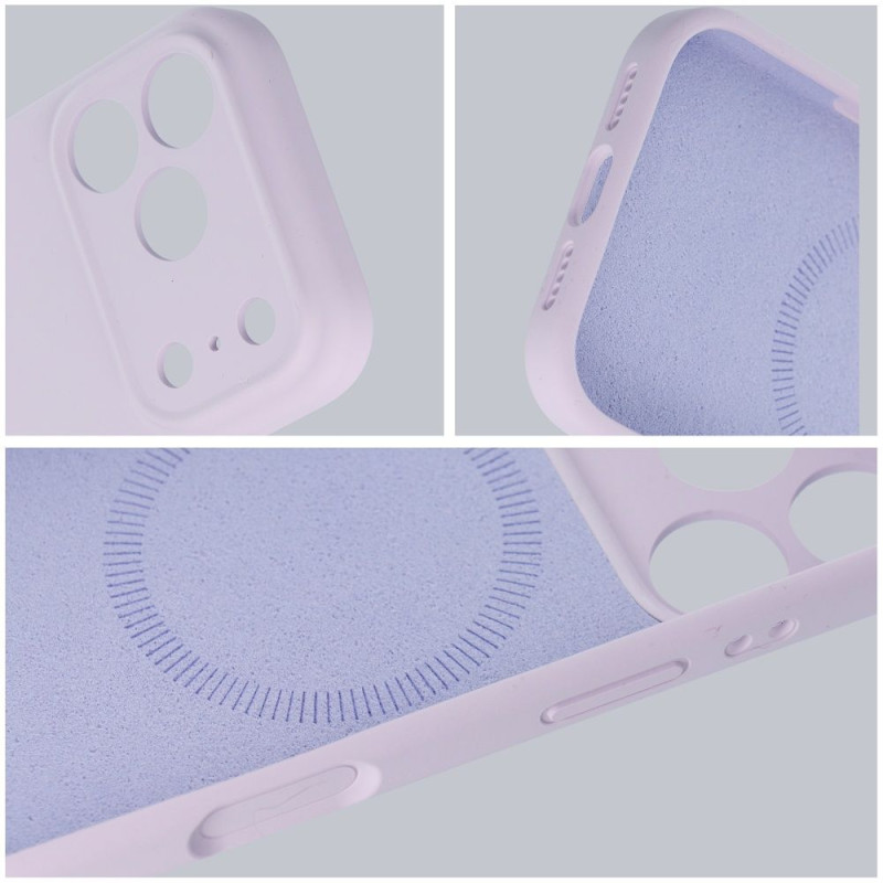 Kryt Forcell F-PROTECT Rubber Premium pro iPhone 16e (SE4 2025) / 17e - mauve