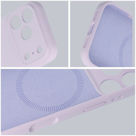 Kryt Forcell F-PROTECT Rubber Premium iPhone 16e/17e mauve