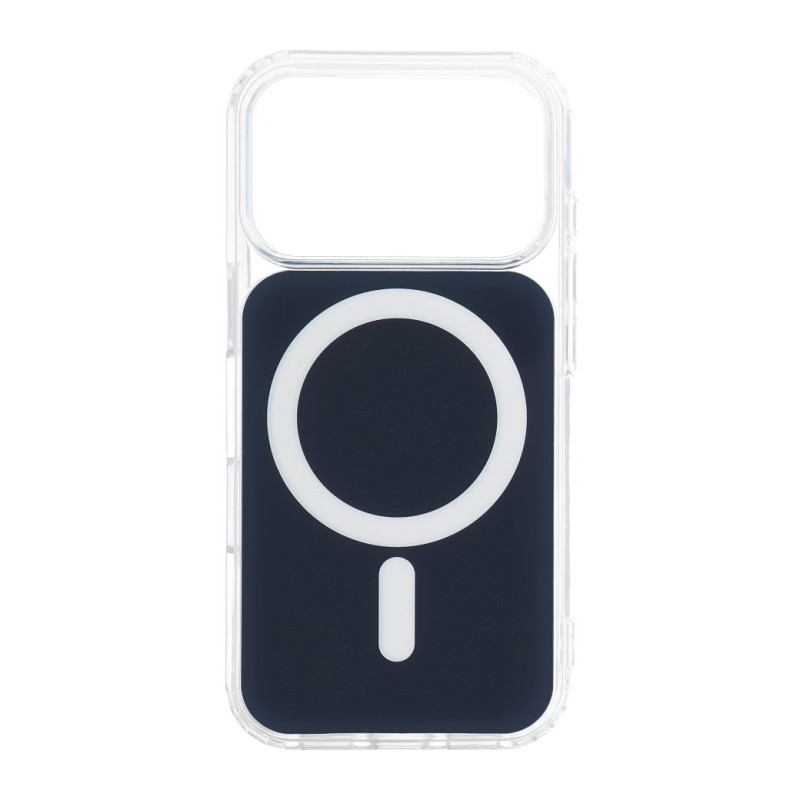 Kryt CLEAR FUSION MAG COVER pro iPhone 17 - tmavě modrý