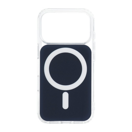 Kryt CLEAR FUSION MAG COVER iPhone 17 - tmavě modrý