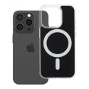 Kryt CLEAR FUSION MAG COVER pro iPhone 15 Pro - černá
